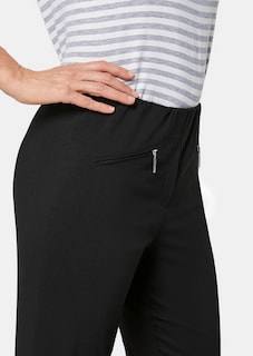 Pantalon étroit en bengaline LOUISA thumbnail 5