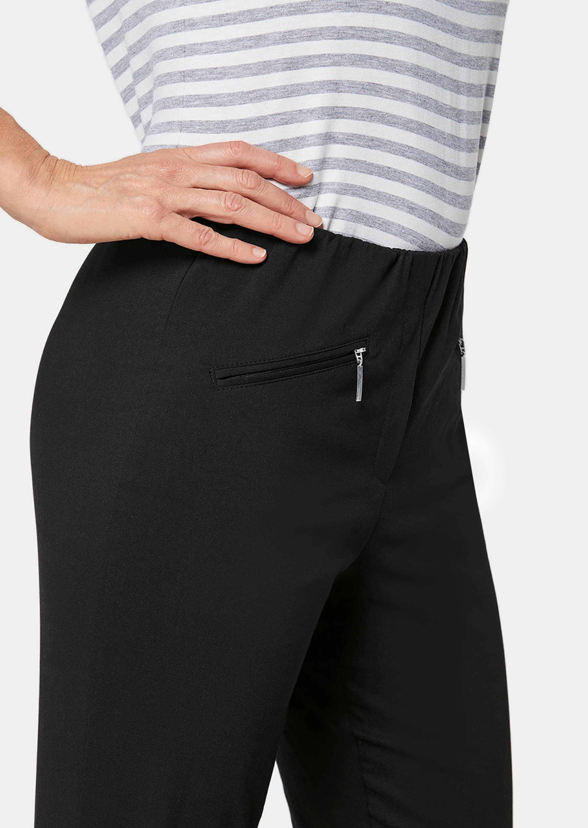 Pantalon étroit en bengaline LOUISA thumbnail 5