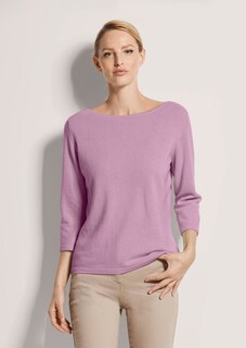 Kaschmirpullover mit U-Boot-Ausschnitt thumbnail 2