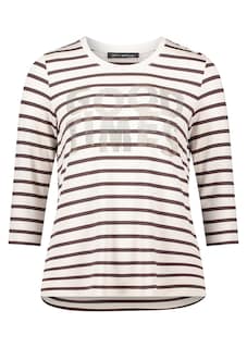 Ringelshirt mit Glitzerdruck thumbnail 6