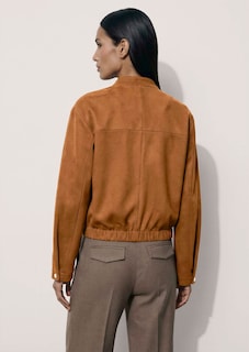 Blouson in velour look thumbnail 4