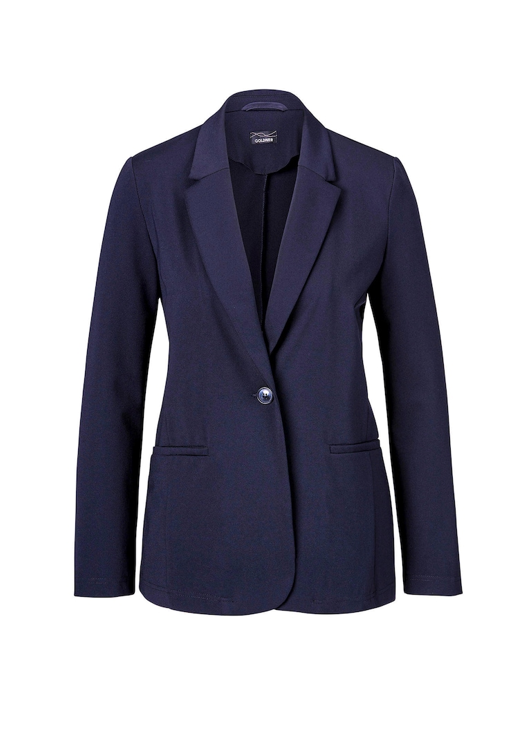 Lichte jersey blazer met uitstekende bewegingsvrijheid