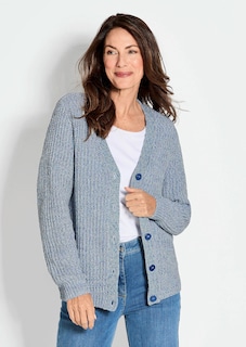 Cardigan en maille ruban multicolore thumbnail 1