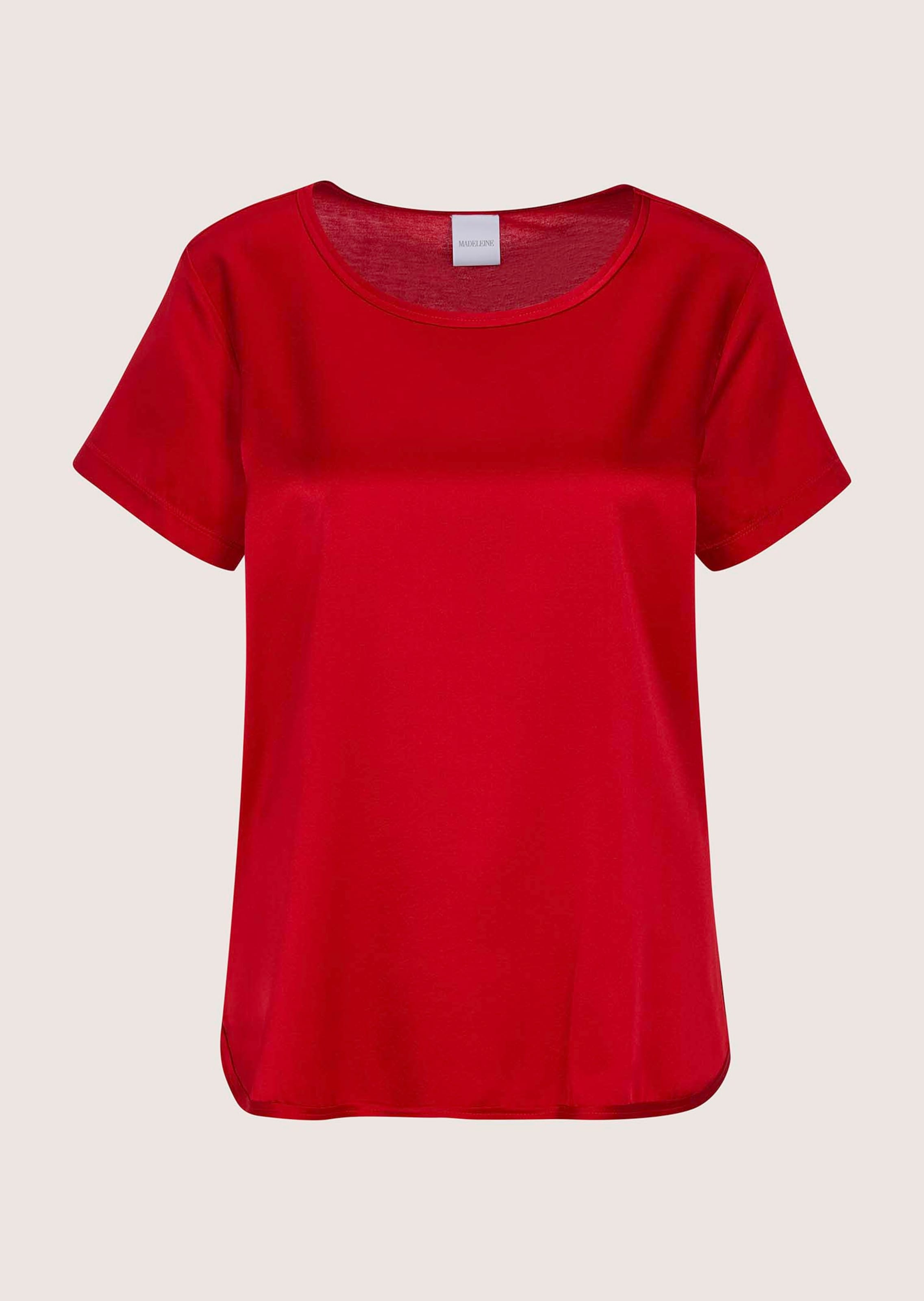 Kurzarm-Shirt mit Seide