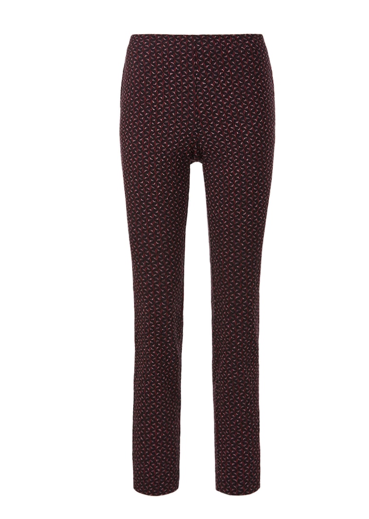 Jacquardhose mit Stretch