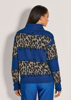 Jacquard-Sweatshirt mit Leo-Design thumbnail 4