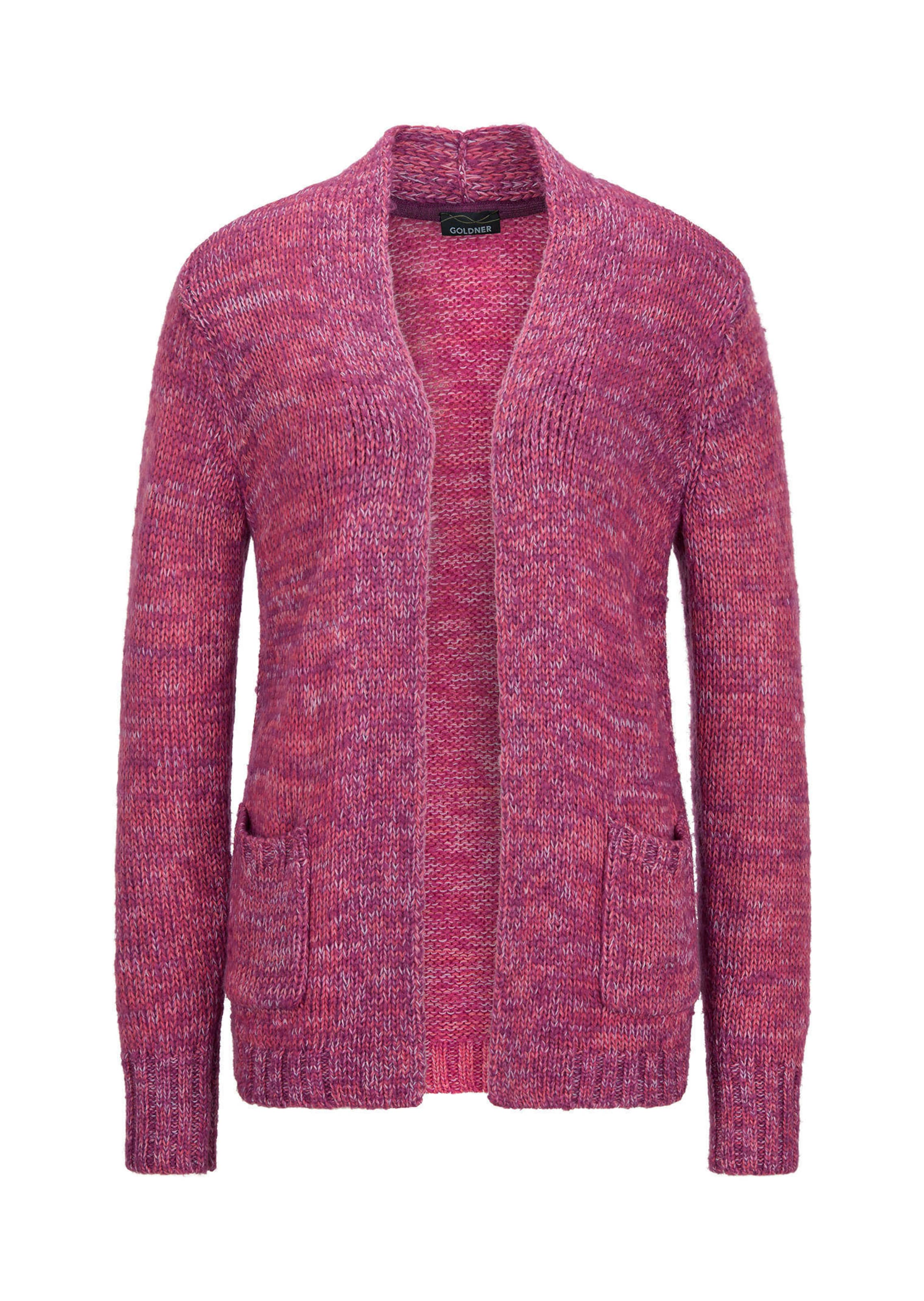 Veste en tricot avec poches plaquées