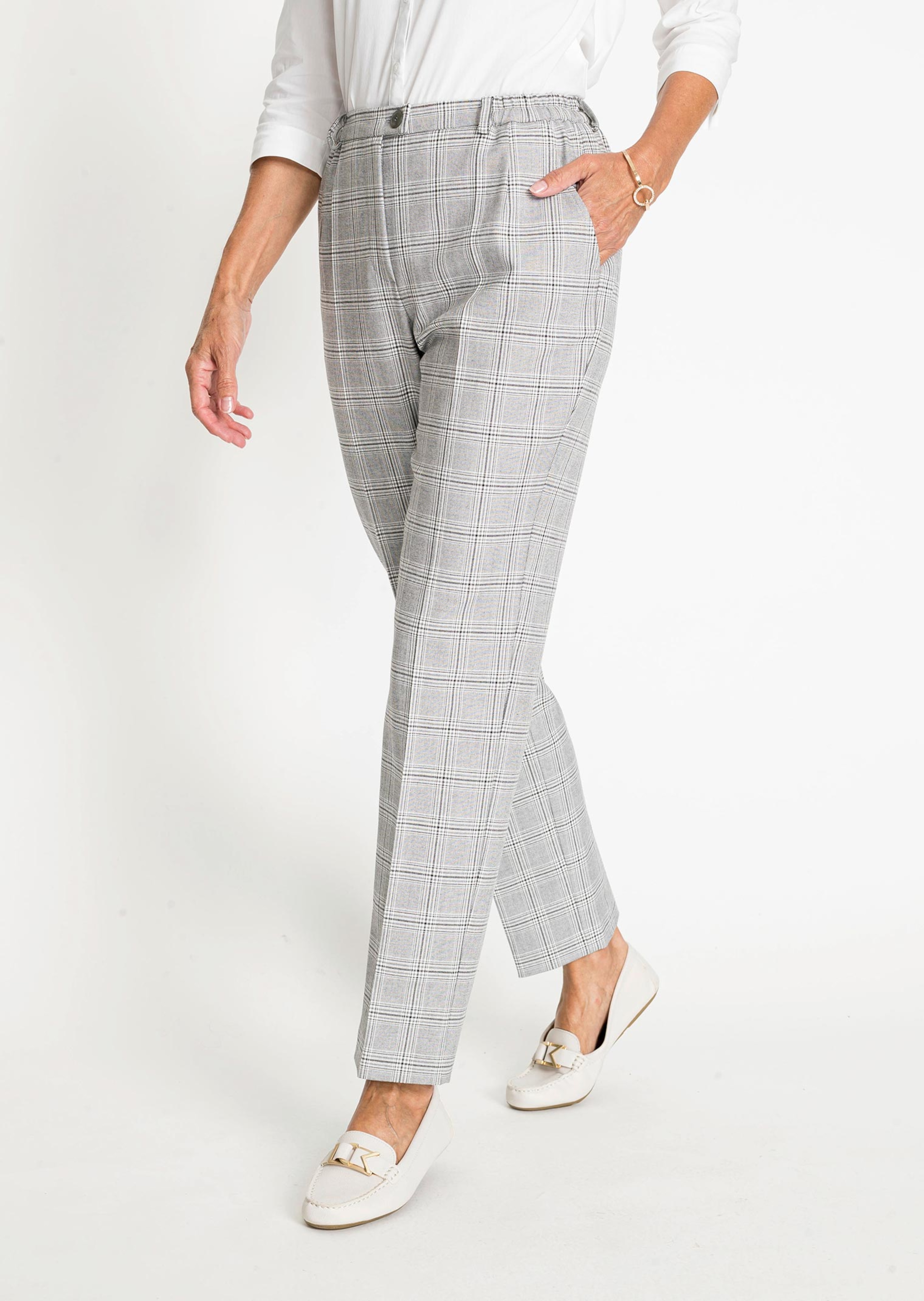 Karohose Classic mit Baumwolle