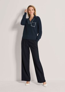 Strickpullover im Polo-Style thumbnail 3