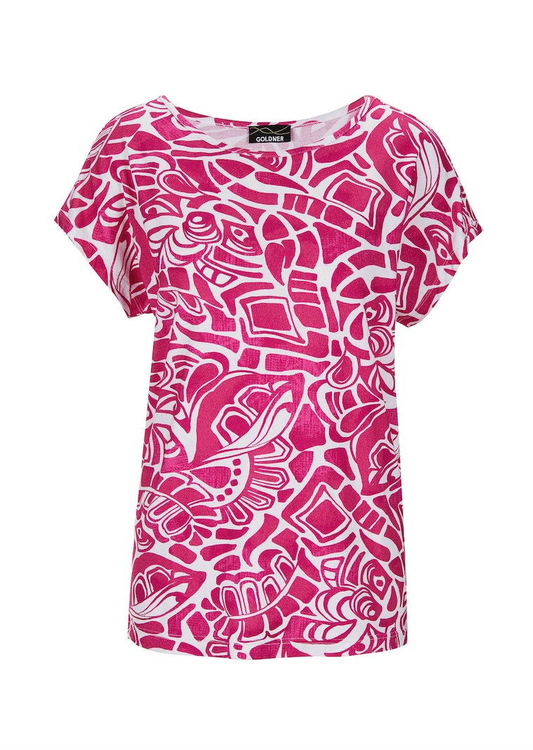 Druckshirt aus Viskose-Jersey