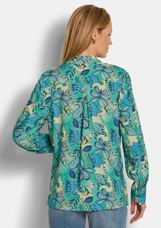 Casual blouse met een overhemdkraag thumbnail 3