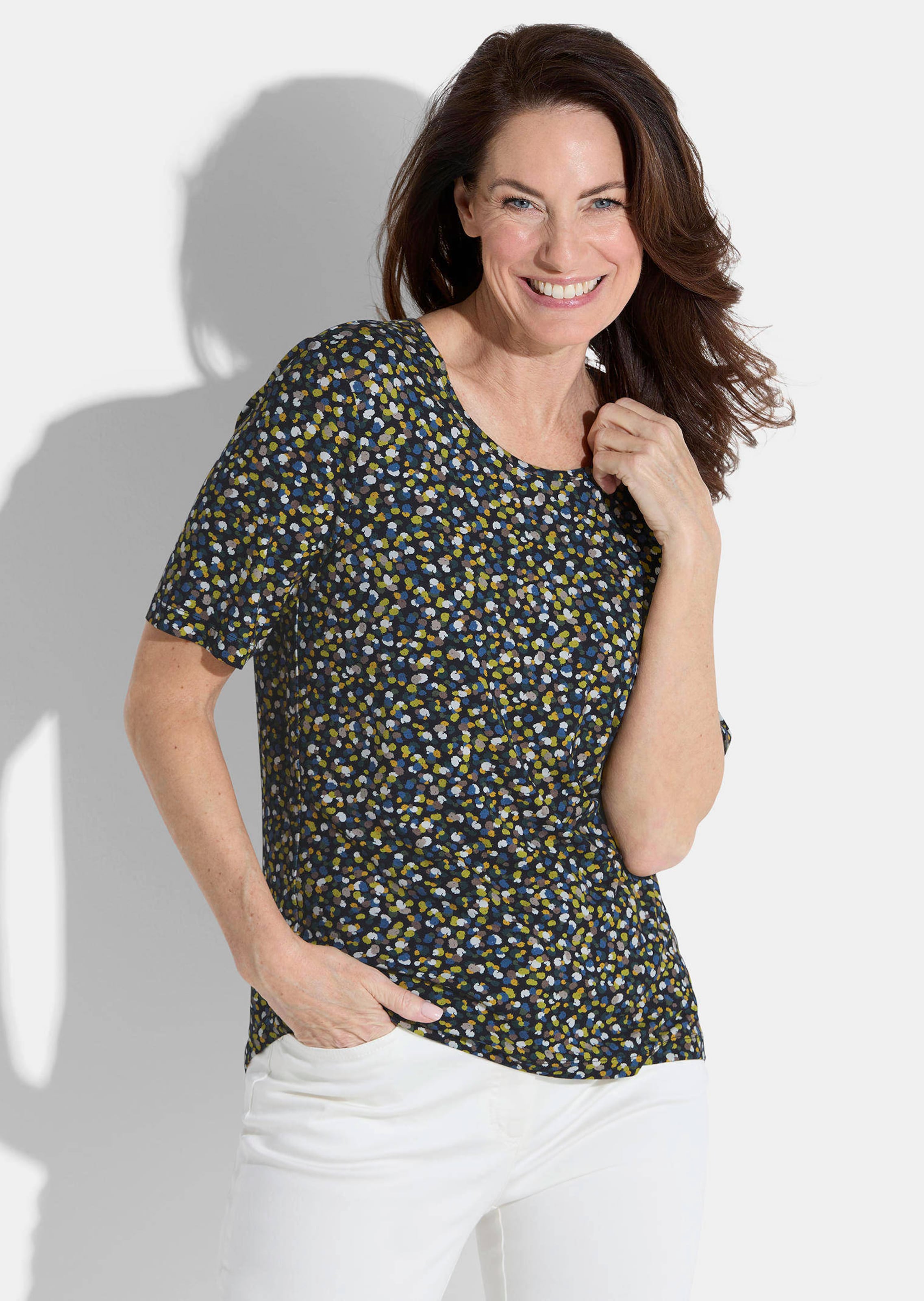 T-shirt à pois
