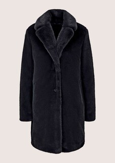 Oversized faux fur coat thumbnail 7