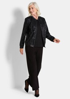 Eleganter Blouson mit Perlen und Pailletten thumbnail 2