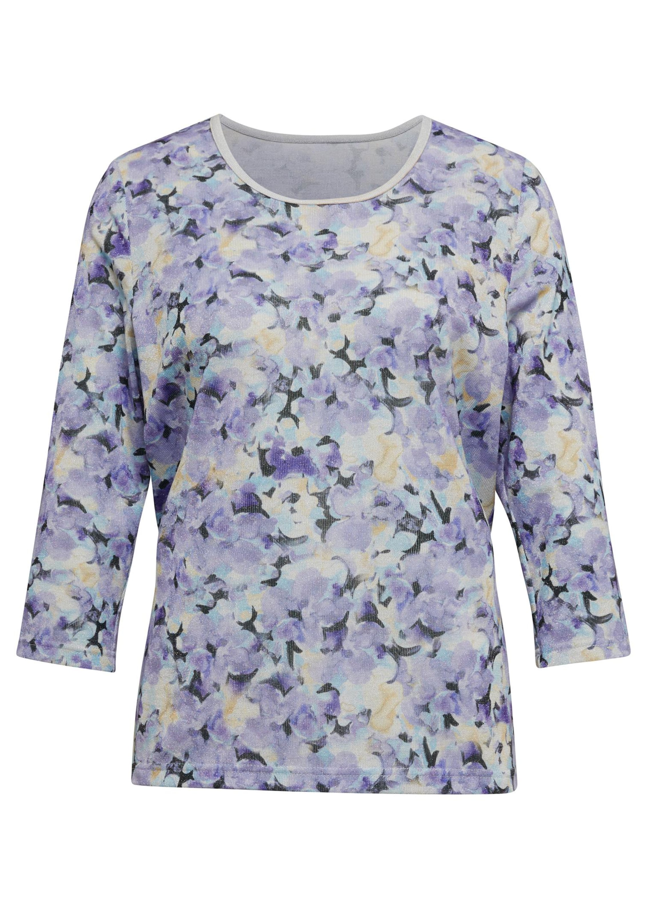 Weiches Druckshirt mit wertigem Glanzeffekt