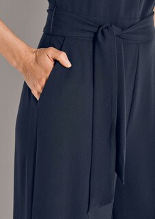 Ärmelloser Jumpsuit mit Bindeband thumbnail 6