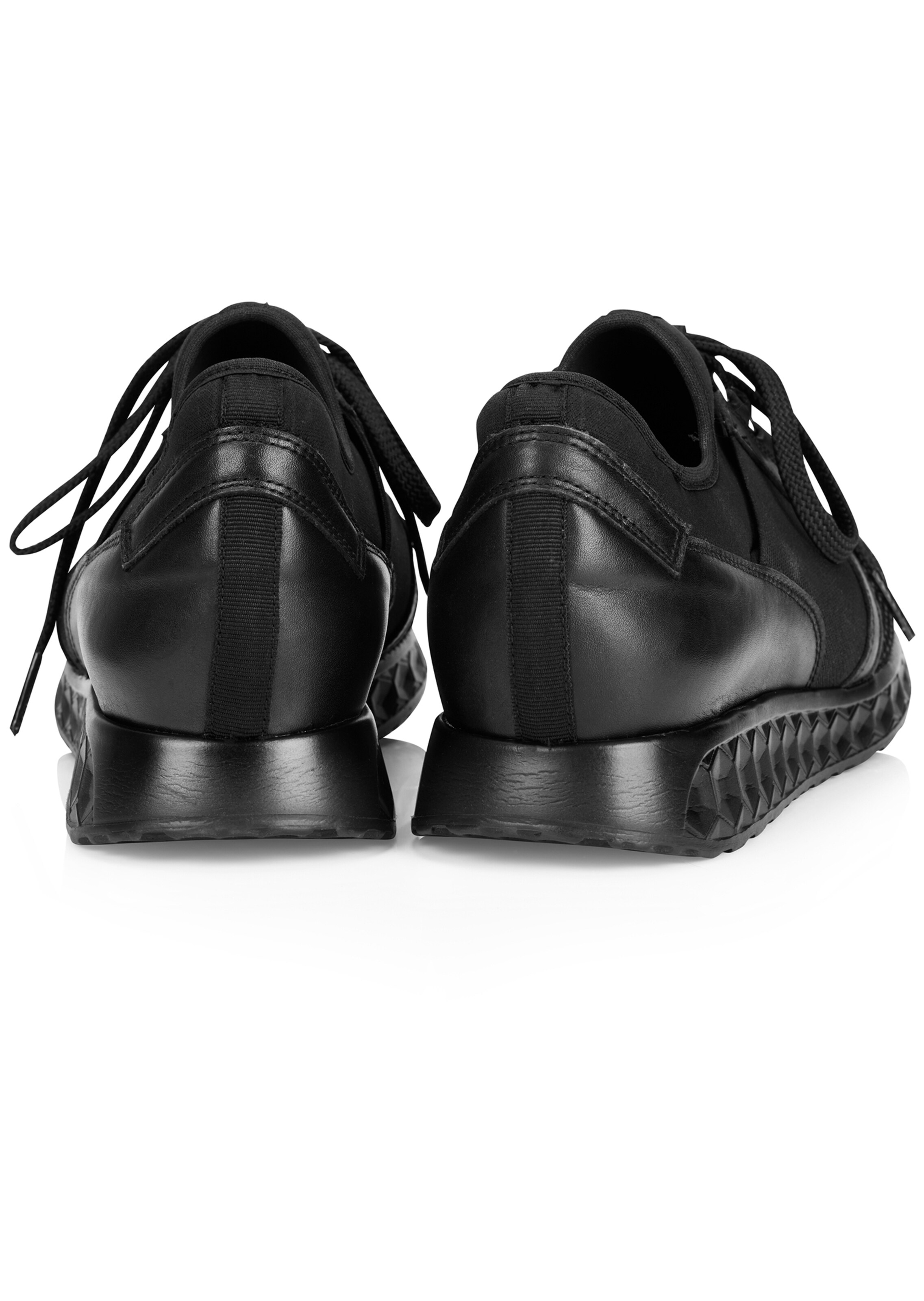 Sneaker aus Leder und Mesh thumbnail 3