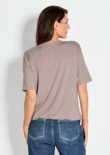 Shirt met watervalhals thumbnail 3