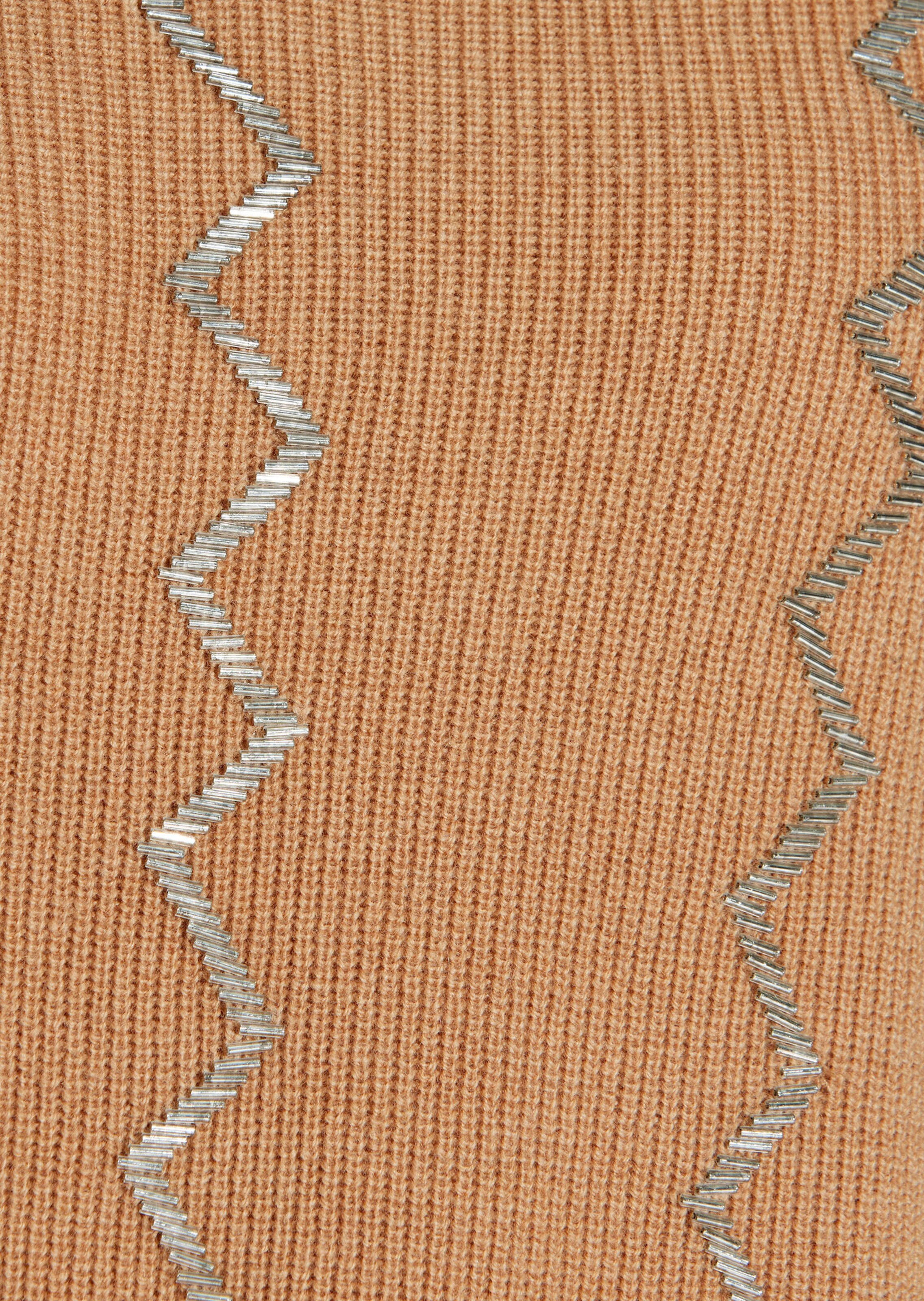 Oversize-Pullover mit aufwändiger Dekoration thumbnail 5