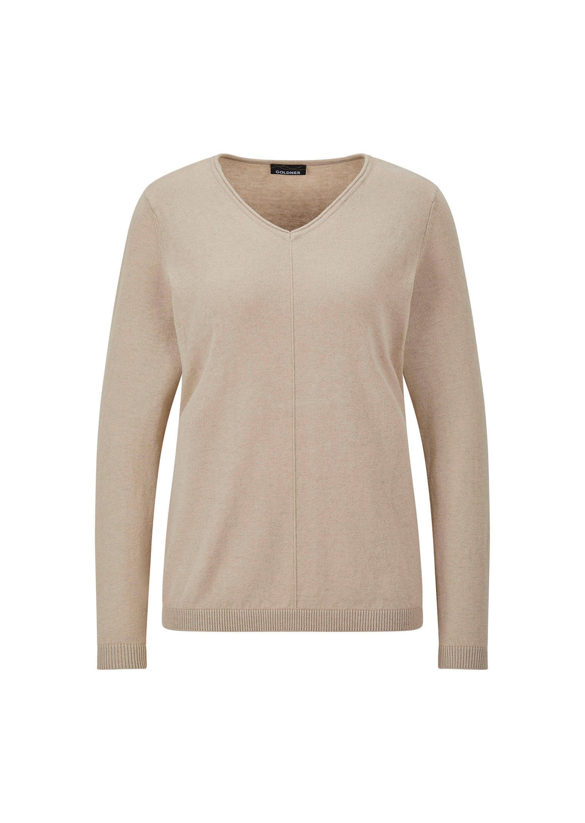 Pullover mit V-Ausschnitt aus COTTAMIRA