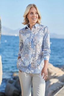 Leger geschnittene Ausbrennerbluse thumbnail 9
