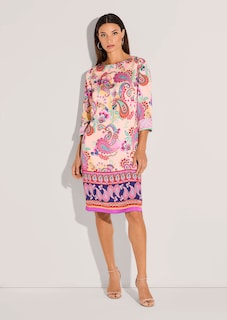 Sommerkleid im Paisley-Design mit 3/4-Ärmeln thumbnail 3