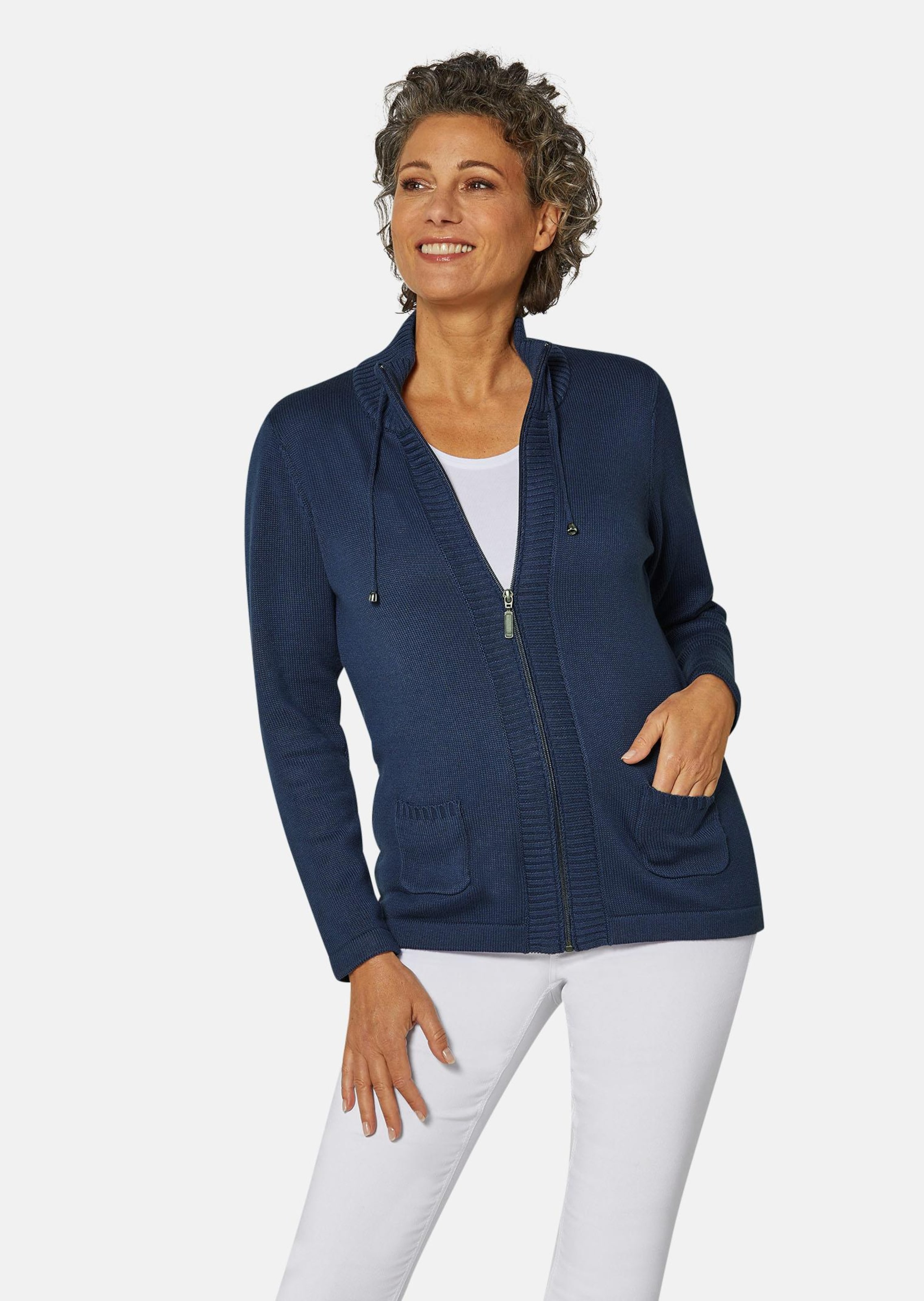 Veste en tricot décontractée