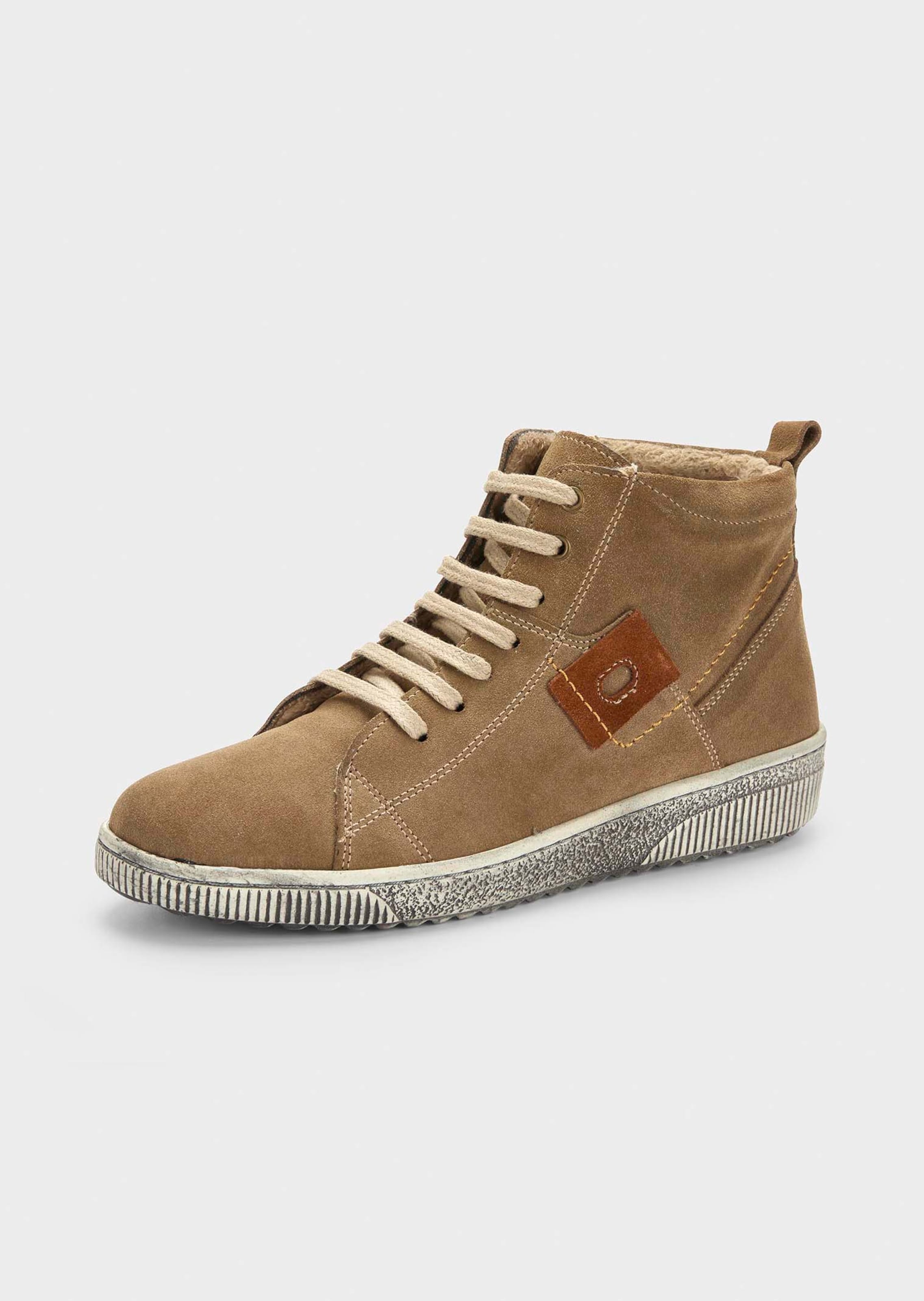 Sneaker aus Wildleder mit Reissverschluss