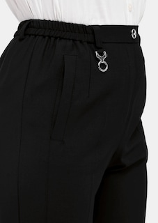 Trevira scheerwollen broek met elastische band thumbnail 5