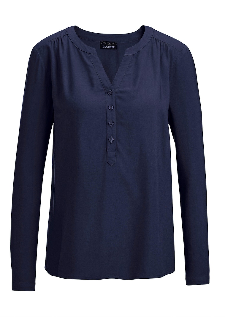 Bluse aus reiner Viskose