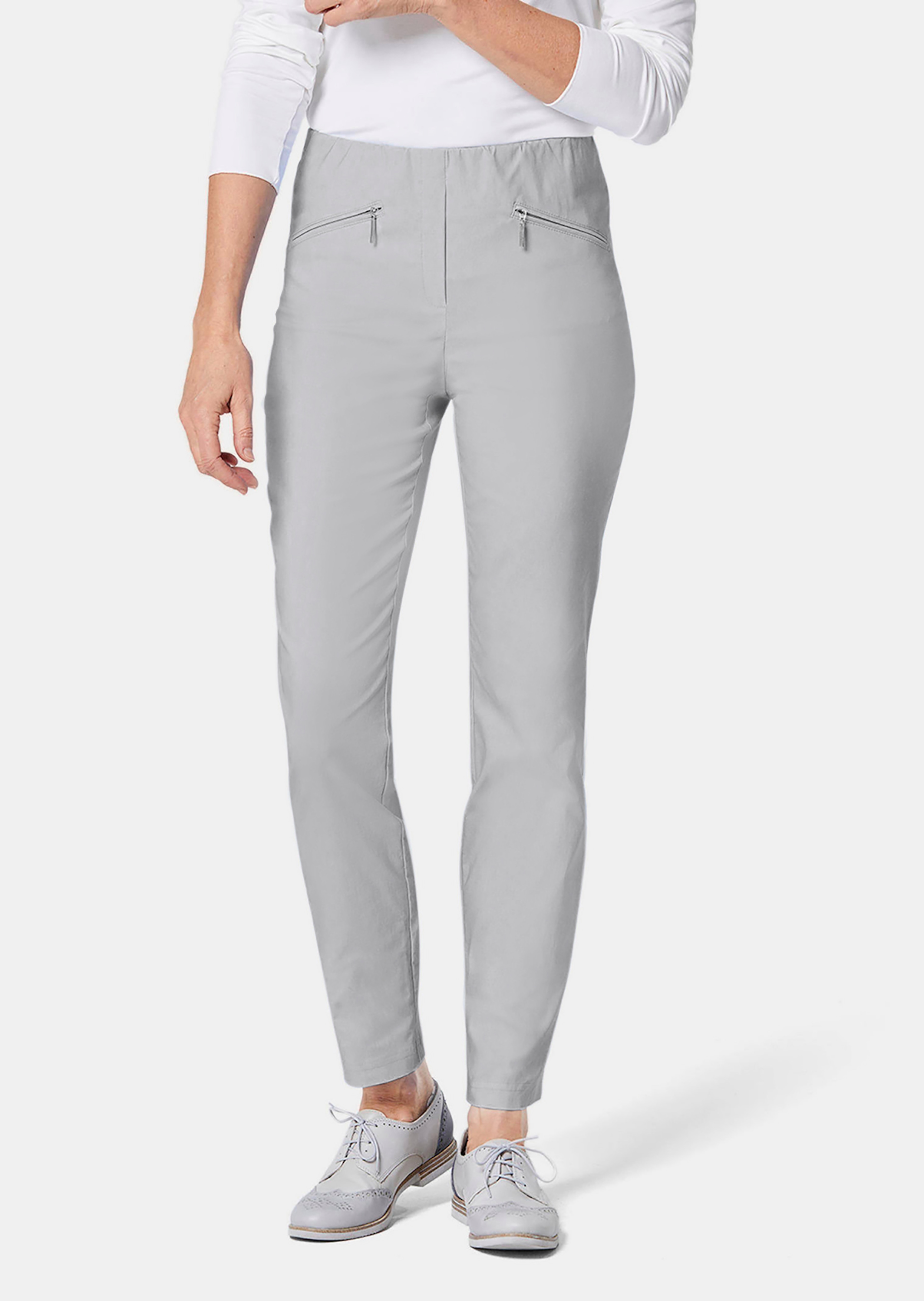 Pantalon étroit en bengaline LOUISA