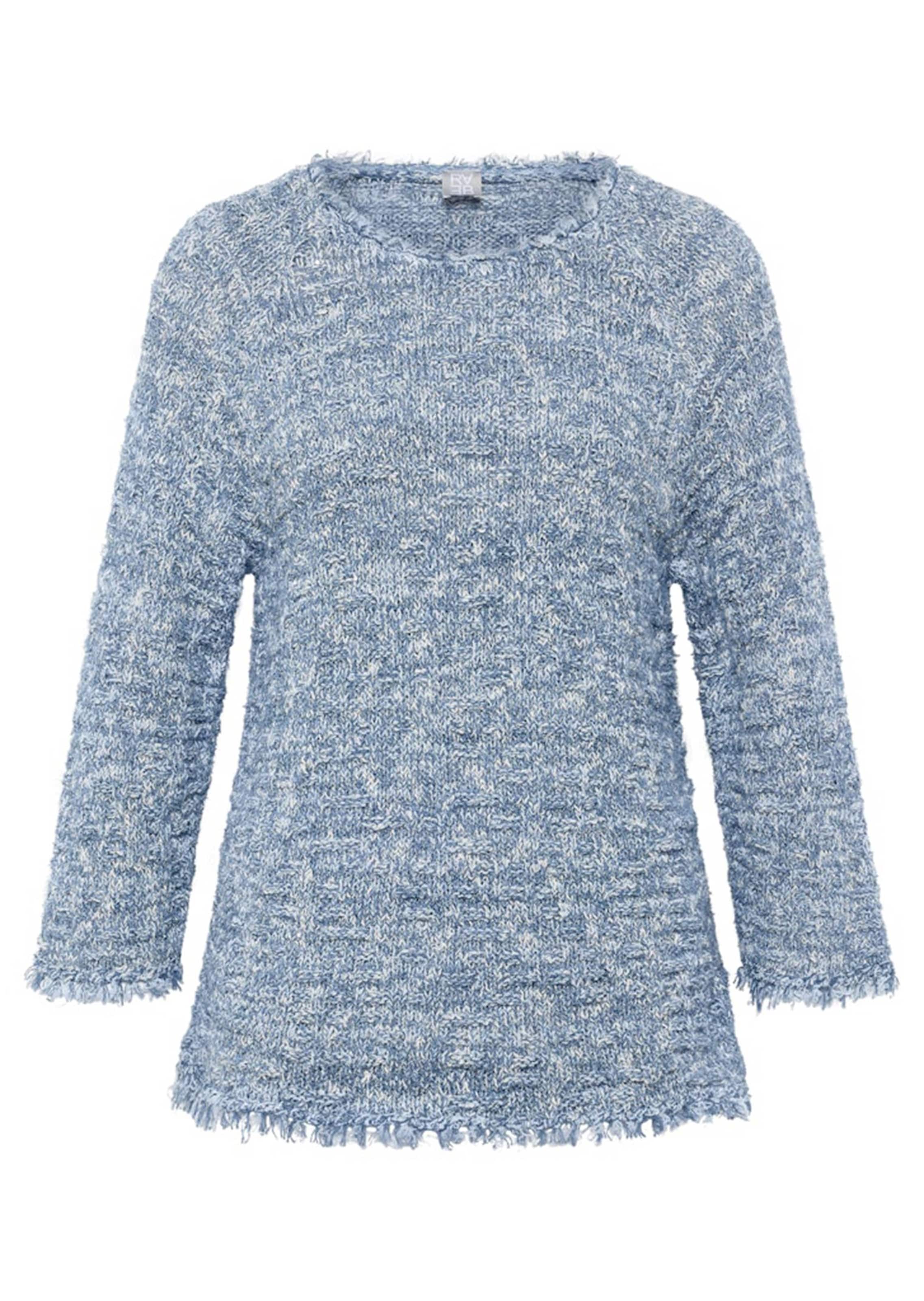 Tricot pullover van effectgaren met pailletten