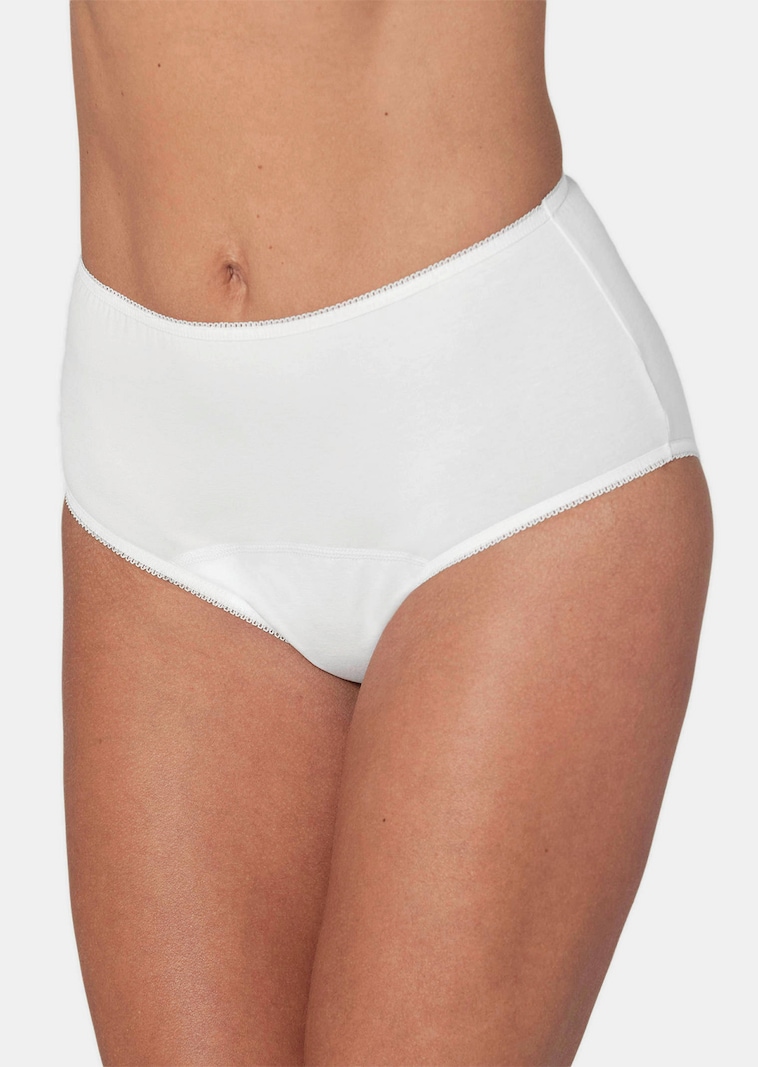 Hüftslip mit integrierten Wäscheschutz