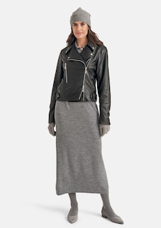 Kunstlederjacke im Bikerstyle thumbnail 2