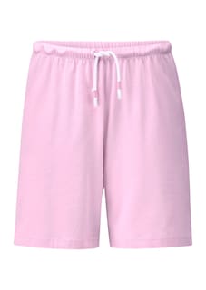 Pyjamashort met elastische tailleband en koord thumbnail 1
