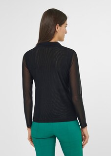 Shirt mit transparenten Ärmeln thumbnail 4