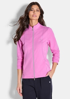 Veste sweat avec col montant thumbnail 1