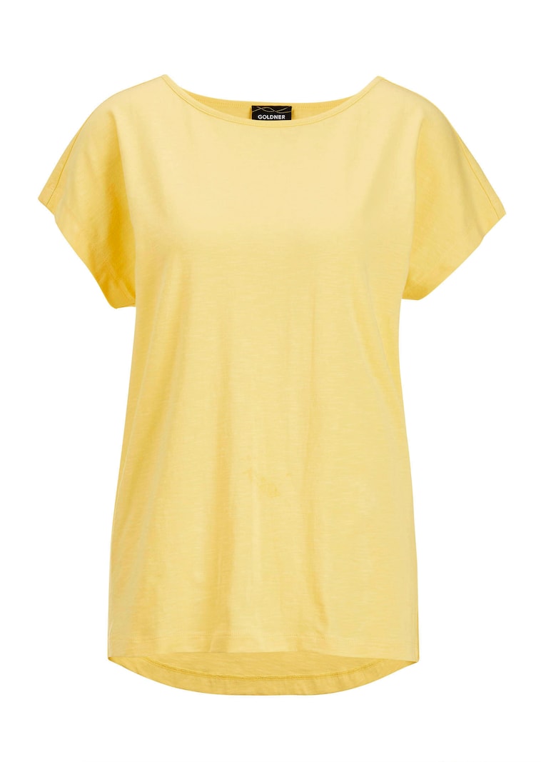 Shirt met aangeknipte mouwen