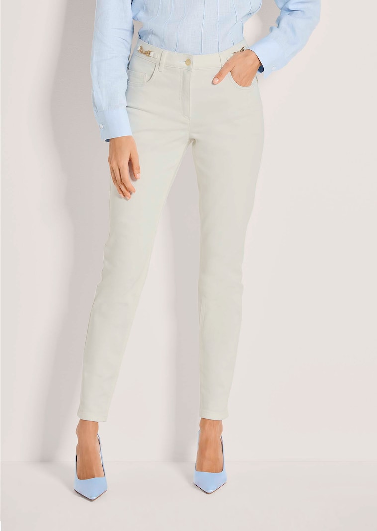 Schlanke Five-Pocket-Jeans
