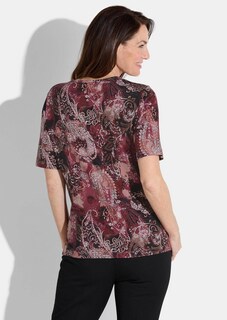 Jersey shirt met paisleymotief thumbnail 2