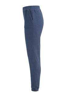 Bequeme Flausch-Freizeithose mit Bündchen thumbnail 3