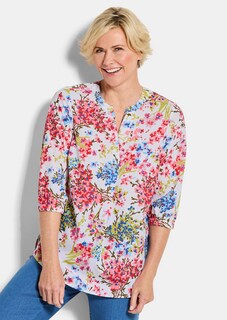 Pflegeleichte Bluse mit Blumenmuster thumbnail 1