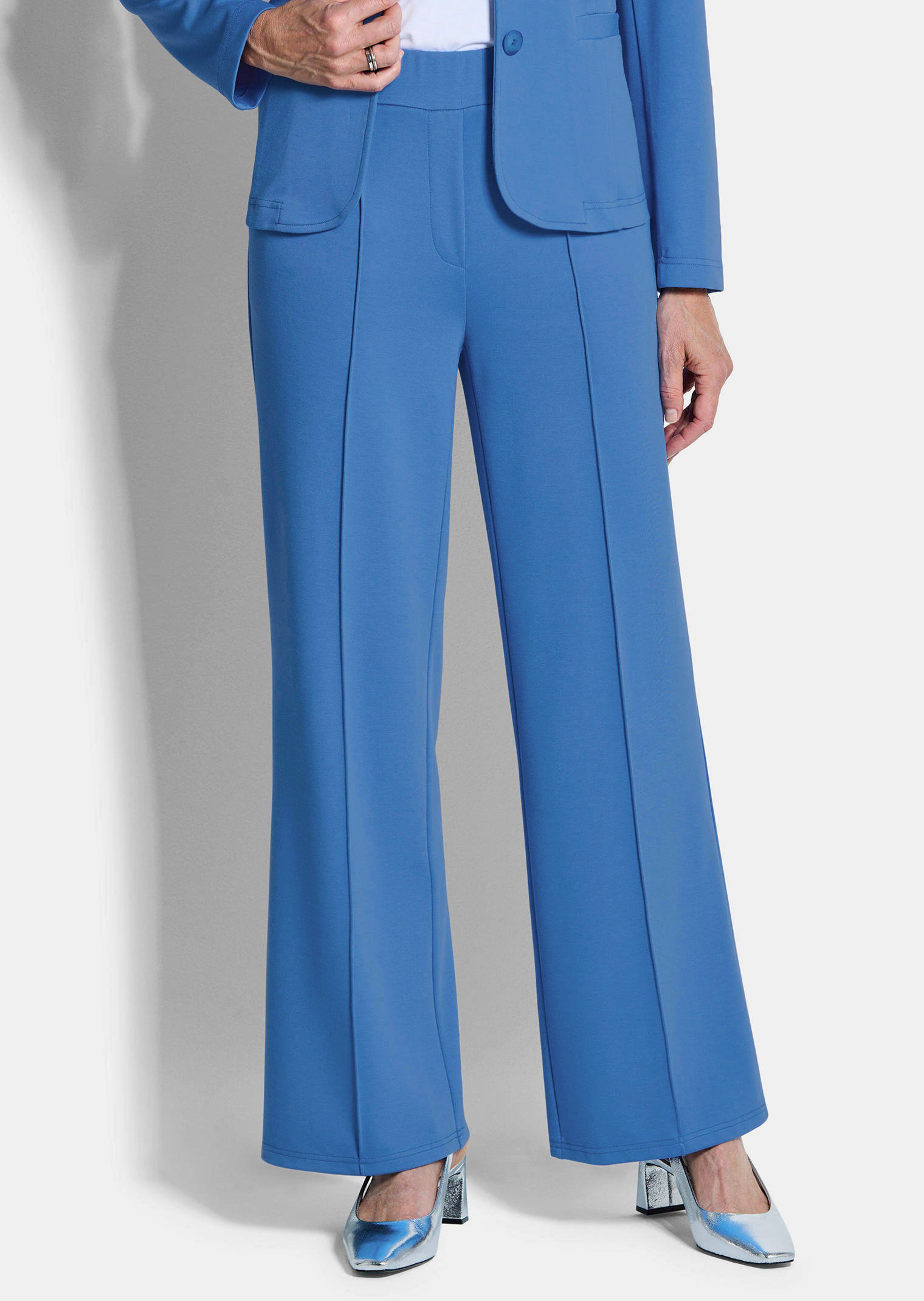 Pantalon en jersey VERA avec nervures