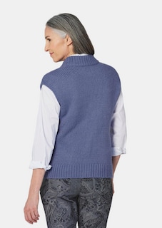 Gilet en tricot à poches plaquées thumbnail 3