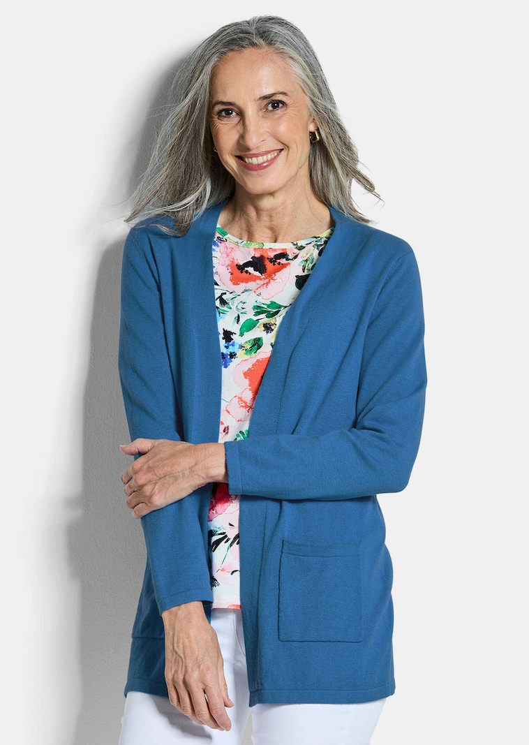 Verschlussloser Cardigan aus COTTAMIRA