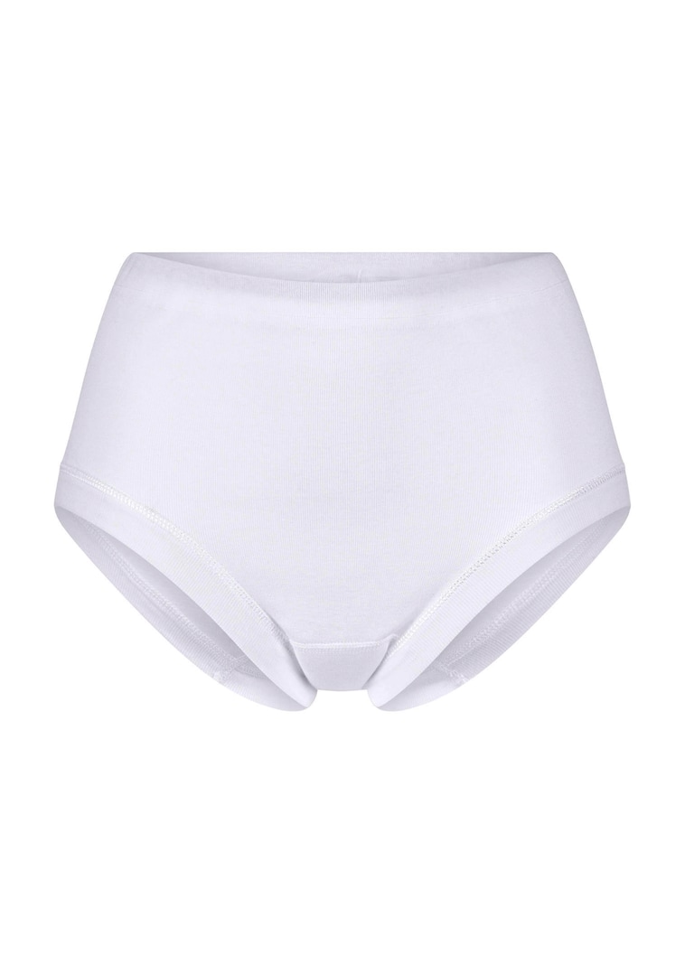 Slip taille haute, pur coton, en lot de 3