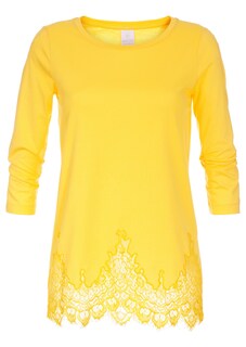 T-shirt avec dentelle thumbnail 2