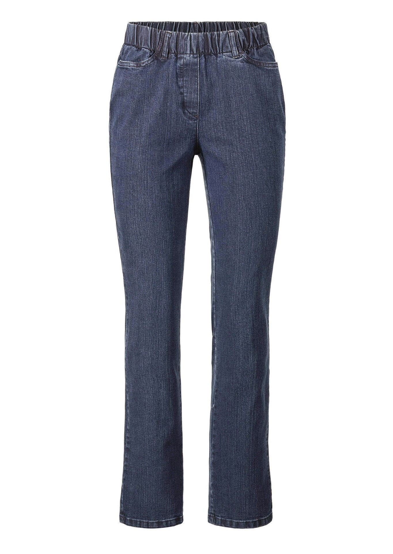 Klassieke jeans CARLA met elastische tailleband