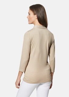 Shirt mit 3/4-Ärmeln und modischer Raffung thumbnail 4