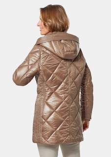 Veste longue matelassée doublée thumbnail 3